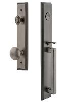 Grandeur Hardware
CARDGRFAV
Carre' One-Piece Handleset with D Grip and Fifth Avenue Knob