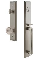 Grandeur Hardware
FAVDGRBOU
Fifth Avenue One-Piece Handleset with D Grip and Bouton Knob