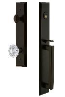 Grandeur Hardware
FAVDGRVER
Fifth Avenue One-Piece Handleset with D Grip and Versailles Knob