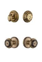 Grandeur
GEOPAR_Combo
Georgetown Rosette with Parthenon Knob and matching Deadbolt