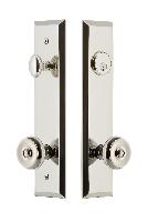 Grandeur HardwareFAVBOU_82Fifth Avenue Tall Plate Complete Entry Set with Bouton Knob