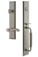 Grandeur HardwareFAVCGRPRTFifth Avenue One-Piece Handleset with C Grip and Portofino Lever
