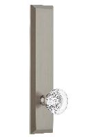 GrandeurFAVBORTALLFifth Avenue Tall Plate Double Dummy with Bordeaux Knob