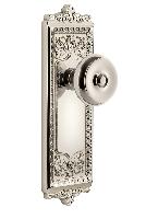 GrandeurWINBOUWindsor Plate Privacy with Bouton Knob