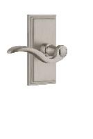 GrandeurCARBELCarre Plate Privacy with Bellagio Lever