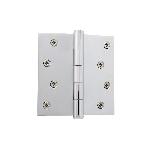 Grandeur HardwareBUTHNG_SQ_RES4" Button Tip Residential Hinge with Square Corners