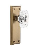 GrandeurFAVBCCFifth Avenue Plate Privacy with Baguette Crystal Knob
