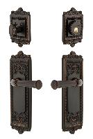 GrandeurWINGEO_ComboWindsor Plate with Georgetown Lever and matching Deadbolt