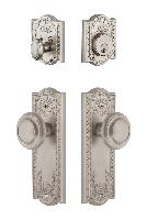 GrandeurPARCIR_ComboParthenon Plate with Circulaire Knob and matching Deadbolt