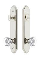 Grandeur HardwareARCCHM_82Arc Tall Plate Complete Entry Set with Chambord Knob