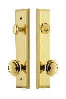 Grandeur HardwareFAVCIR_82Fifth Avenue Tall Plate Complete Entry Set with Circulaire Knob