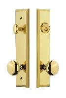 Grandeur HardwareFAVFAV_82Fifth Avenue Tall Plate Complete Entry Set with Fifth Avenue Knob