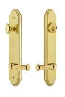 Grandeur HardwareARCGEO_82Arc Tall Plate Complete Entry Set with Georgetown Lever