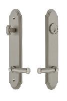 Grandeur HardwareARCGEO_82Arc Tall Plate Complete Entry Set with Georgetown Lever
