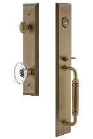 Grandeur HardwareFAVCGRPROFifth Avenue One-Piece Handleset with C Grip and Provence Knob